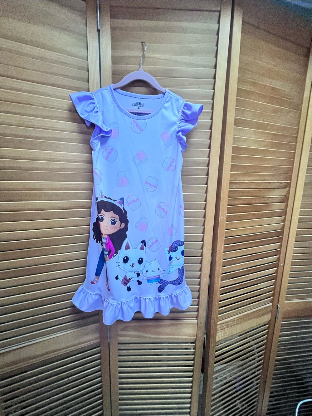 Girls' Gabby’s Dollhouse Lavender Nightgown